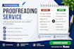 proofread and edit your document