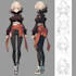 create anime character sheet