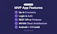 build a flutter mvp app for android and ios for your startup idea