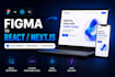 convert figma to responsive react or next js website
