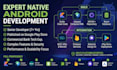 develop a professional native android app using kotlin and jetpack