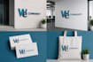 make minimal word mark, typography and pictorial logo