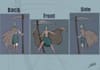 draw original anime character design, turnaround sheet and expressions