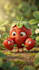 create a funny talking fruit video message