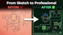 design circuit schematic in kicad