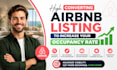 create a high converting airbnb listing to increase your occupancy rate