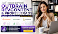 outbrain revcontent and propellerads native ads campaigns
