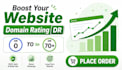 increase domain rating 70 plus
