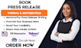 distribute press release, book press release, public relations, PR distribution