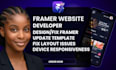 update framer website development framer website design fix framer developer