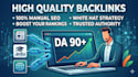 create manual white hat off page SEO backlinks