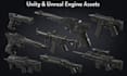 create a custom 3d gun model fps weapon sci fi gun cosplay sword armor shotgun