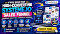 build systeme io website systeme io landing page systeme io sales funnel