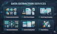 do web scraping, data mining and data extraction