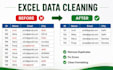 do accurate data entry and excel data cleaning