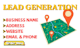 scrap google maps for business emails and email list building service