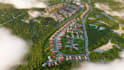 create 3d site masterplan, urban space development, real estate building render