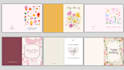 design aesthetic foldable greeting cards