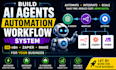 fix zaper, n8n, make ai agent automation workflow, ai chatbot, customer support