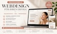gestalte eine squarespace ,landingpage für ein med spa zur terminbuchung