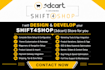 shift4shop website design ecwid 3dcart bigcommerce ecwid store and big cartel