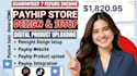 build payhip store, payhip website, linktree, payhip online digital product