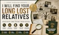 trace your family tree and find lost relative