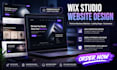 create 3d interactive wix studio website design parrallax design in wix studio