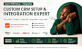 setup, customize zoho crm hubspot suitecrm sugarcrm odoo crm zapier integration