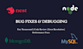 develop or fix your nestjs backend, rest API, and database