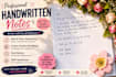 create beautiful handwritten notes and letters