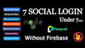 integrate stripe api, oauth2, jwt, social login, supabase and firebase backend
