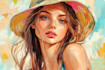draw your character in semi realism style