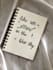 create neat handwritten notes or document
