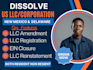 dissolve your US llc, close ein, and file llc dissolution in any state