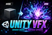 create custom unity vfx, shader graph, and particle system effects for your game