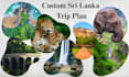 plan your sri lanka travel itinerary