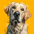 draw pet portrait into cartoon vector