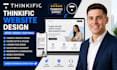 setup thinkific online course website design thinkific website thinkific design