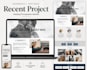 create a clean squarespace landing page that converts