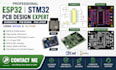design esp32, stm32 pcb, schematics, pcb design, pcb layout, using kicad, altium