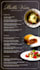 professional restaurant menu and recipe book design