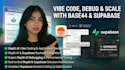 replit ai debugging and vibe coding apps with supabase scalable backend setup