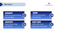 provide professional website maintenance and management services
