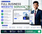 create professional ai business website and landing page