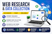 do data entry, copy paste, excel data, entry and web reserch