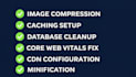 optimize wordpress speed and fix core web vitals for pagespeed 90