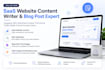 write SEO optimized saas website content and blog posts
