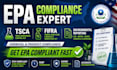 handle epa compliance, tsca registration, and environmental reporting
