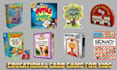 design educational card games for kids learning and fun gameplay